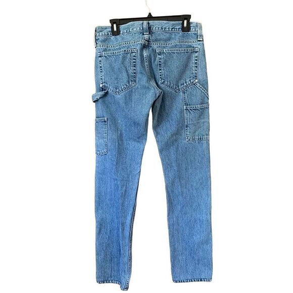 Helmut Lang Rare Masc Lo Utility‎ Unisex Jeans Blue Size 30 Men/27 Women - Picture 5 of 12